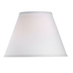 Lamp Shade Linen Hardback White 7x17x13